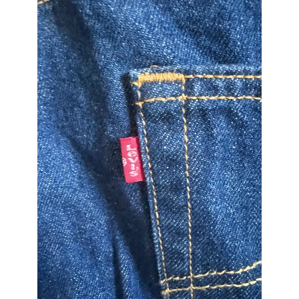 Vintage Levis 501 XX Mens Straight Leg Jeans Blue Indigo Denim W40 L32 Cotton